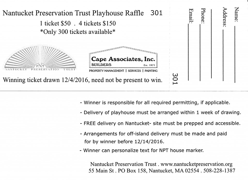 Sample Raffle Ticket